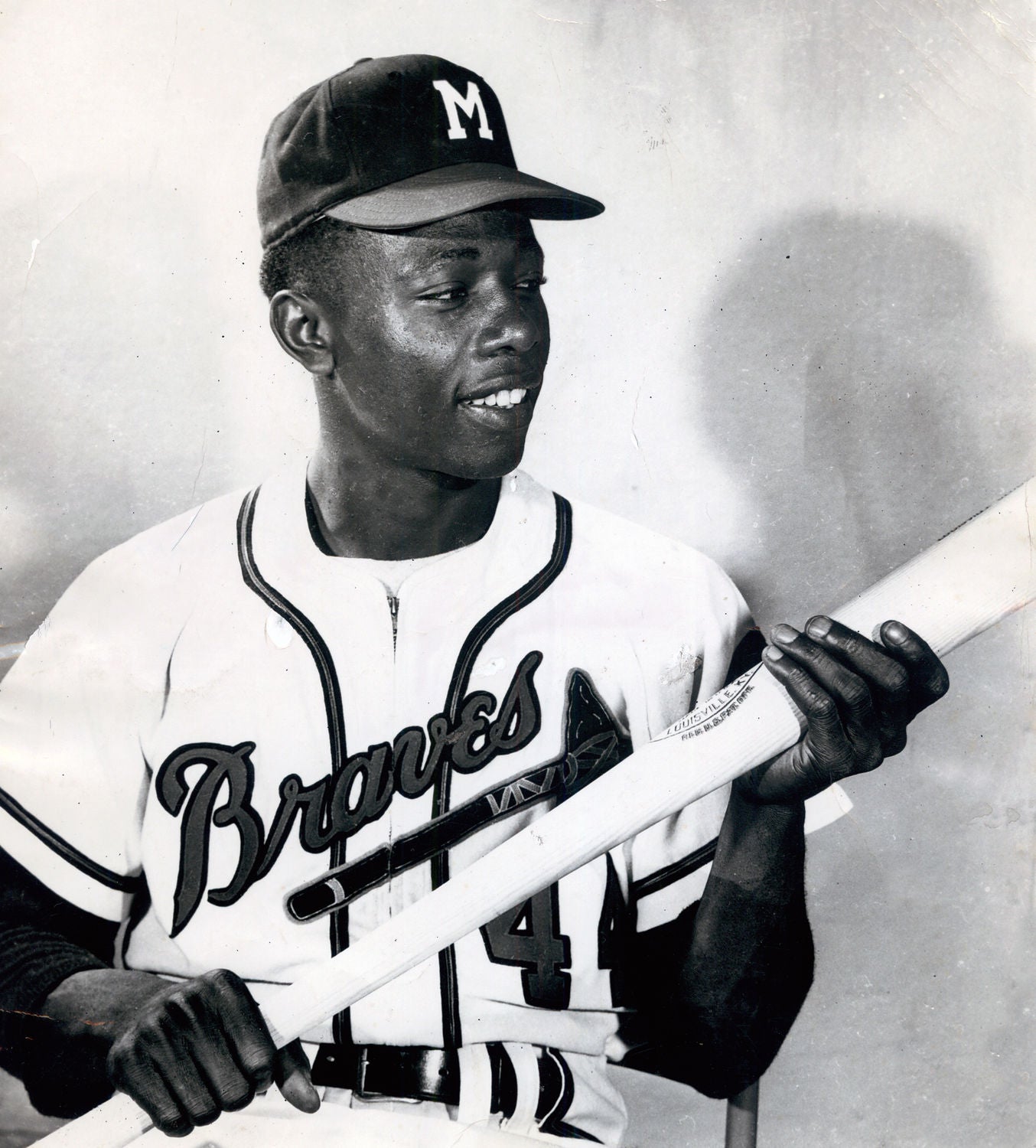 Hank Aaron makes his big league debut Baseball Hall of Fame
